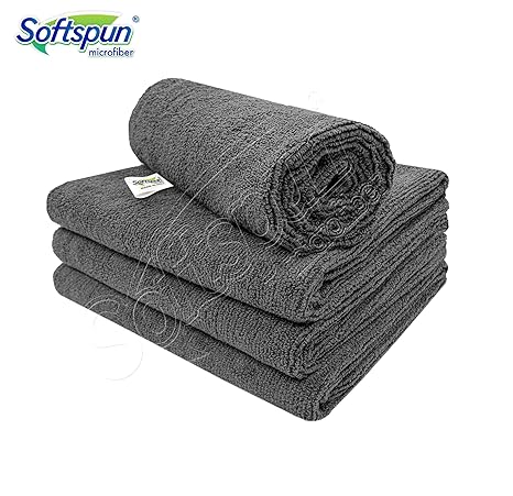 SOFTSPUN Microfiber Cloth Automotive Microfibre Towels for Car Bike Cleaning Polishing Washing